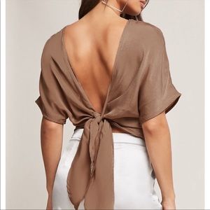 Forever 21 wrap top